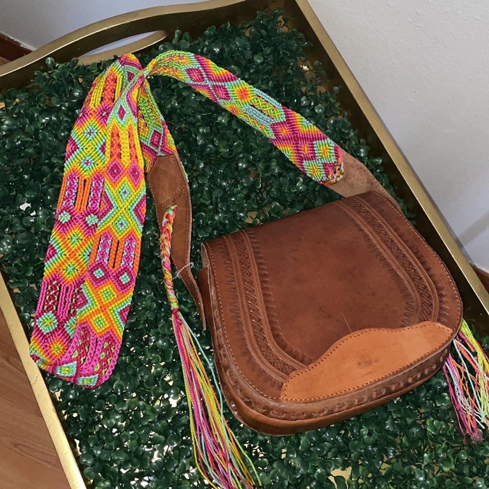 Lovely leather crossbody bag 🥰